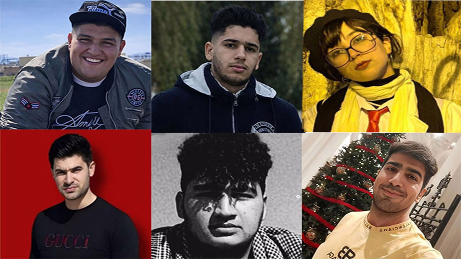 Six members and supporters of the People’s Mojahedin Organization of Iran (PMOI/MEK) who were killed by the regime’s repressive forces during Iran uprising January 2026.